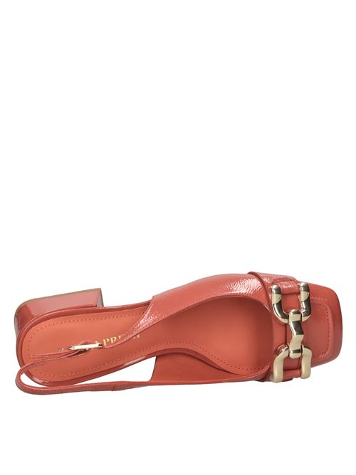 Décolleté slingback in pelle lucida BRUNO PREMI | BH0804X FINISHFIAMMA